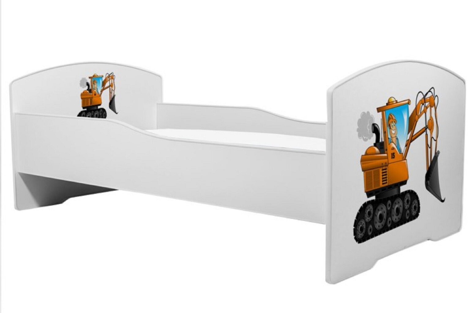 Lasten sänky ADRK Furniture Pepe Digger, 70x140 cm, eri värejä hinta ja tiedot | Lastensängyt | hobbyhall.fi