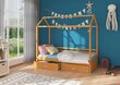 Sänky ADRK Furniture Rose 80x190 cm, ruskea hinta ja tiedot | Lastensängyt | hobbyhall.fi