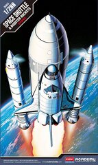 Liimattava malli Academy 12707 SPACE SHUTTLE WITH BOOSTER ROCKET 1/288 hinta ja tiedot | Koottavat pienoismallit | hobbyhall.fi