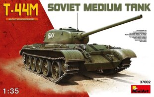 Liimattava pienoismalli MiniArt 37002 Medium Tank T-44M 1/35 hinta ja tiedot | Koottavat pienoismallit | hobbyhall.fi