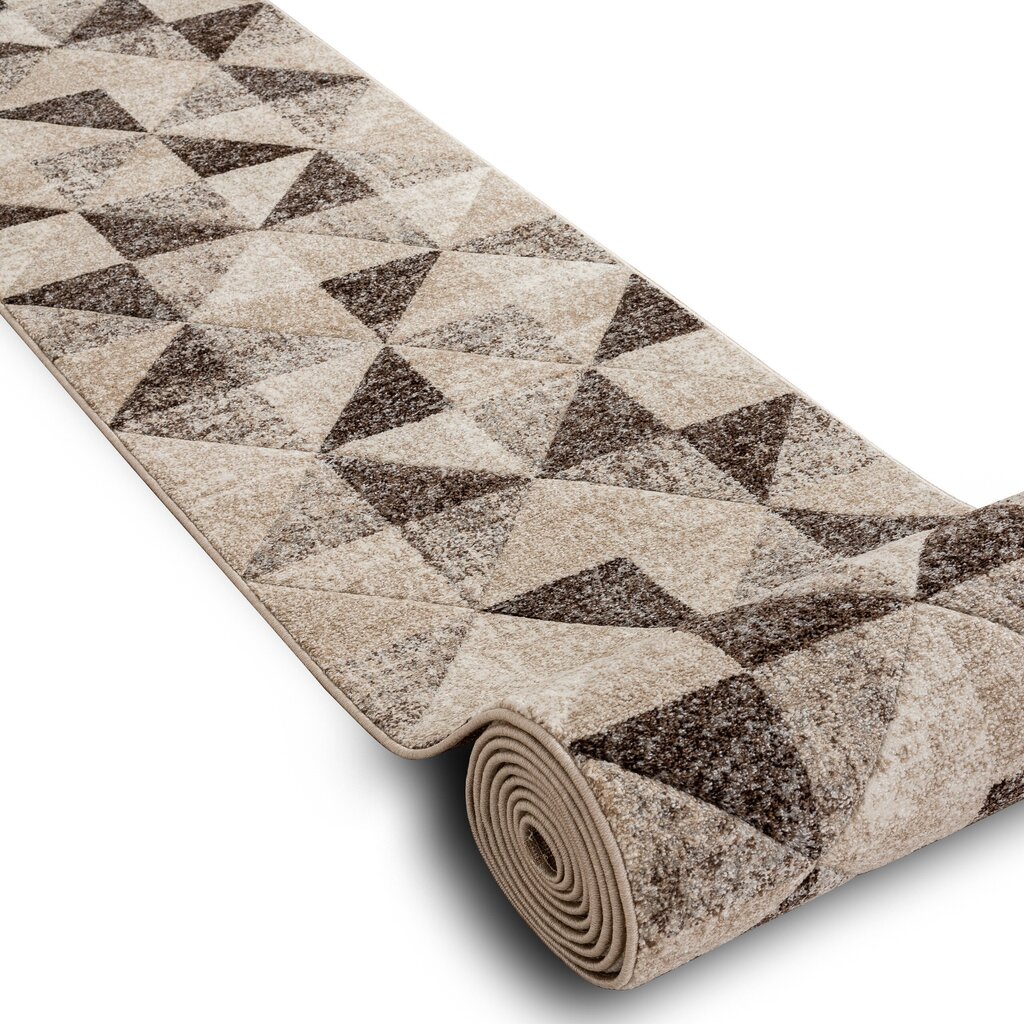 Rugsx Feel -matto, 70x650 cm, beige hinta ja tiedot | Isot matot | hobbyhall.fi