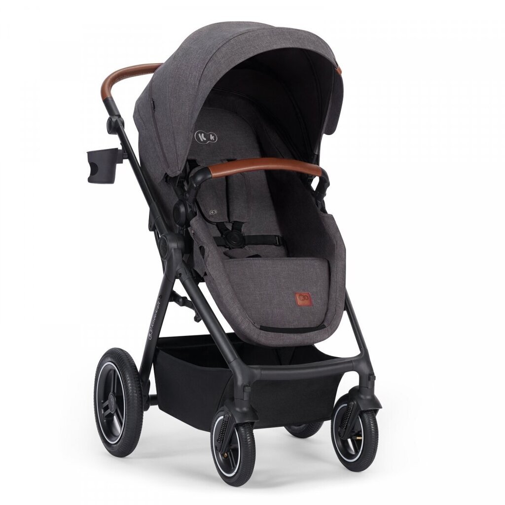 Vaunut Kinderkraft B-Tour 3in1 Mink Pro, vaaleanharmaa hinta ja tiedot | Vaunut ja rattaat | hobbyhall.fi