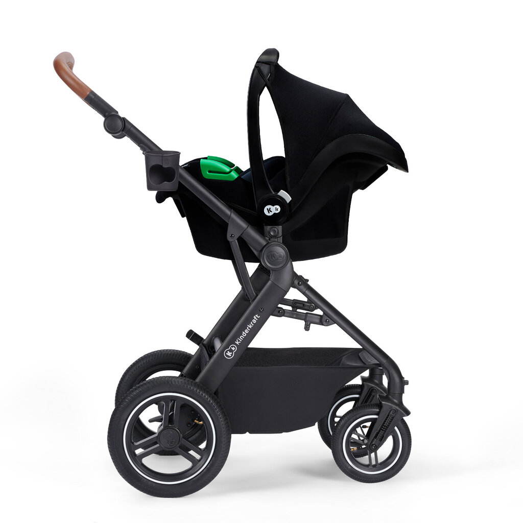 Yleisvaunut Kinderkraft B-Tour 3in1 Mink Pro, musta hinta ja tiedot | Vaunut ja rattaat | hobbyhall.fi