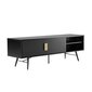 TV-pöytä PIXAR 150x40xH50cm, musta hinta ja tiedot | Sohvapöydät | hobbyhall.fi