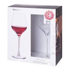 Viinilasit CRYSTAL 2kpl 600ml "Bordeaux" hinta ja tiedot | Lasit, mukit ja kannut | hobbyhall.fi