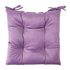 Tuolin tyyny VELVET 2, 40x40cm, violetti hinta ja tiedot | Koristetyynyt ja tyynynpäälliset | hobbyhall.fi