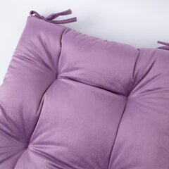 Tuolin tyyny VELVET 2, 40x40cm, violetti hinta ja tiedot | Home4You Kodintekstiilit | hobbyhall.fi