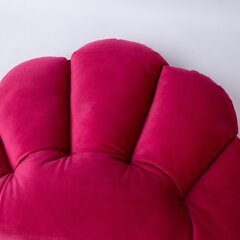 Tyyny SHELL 60x40cm, tummanpunainen hinta ja tiedot | Koristetyynyt ja tyynynpäälliset | hobbyhall.fi