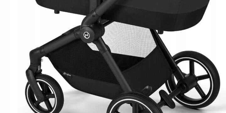 Cybex yleisrattaat Eos Lux, Moon Black hinta ja tiedot | Vaunut ja rattaat | hobbyhall.fi