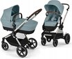 Cybex yleisrattaat Eos Lux, Taupe Sky Blue hinta ja tiedot | Vaunut ja rattaat | hobbyhall.fi