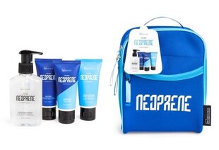 Miesten kosmetiikkasetti IDC Institute Neoprene Blue 4 kpl hinta ja tiedot | Shampoot | hobbyhall.fi