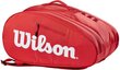 Padel-mailalaukku Wilson Padel Super Tour Bag, punainen hinta ja tiedot | Padel | hobbyhall.fi