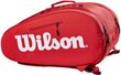 Padel-mailalaukku Wilson Padel Super Tour Bag, punainen hinta ja tiedot | Padel | hobbyhall.fi