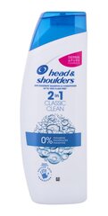 Head & Shoulders 2in1 Classic Clean shampoo 450 ml hinta ja tiedot | Shampoot | hobbyhall.fi