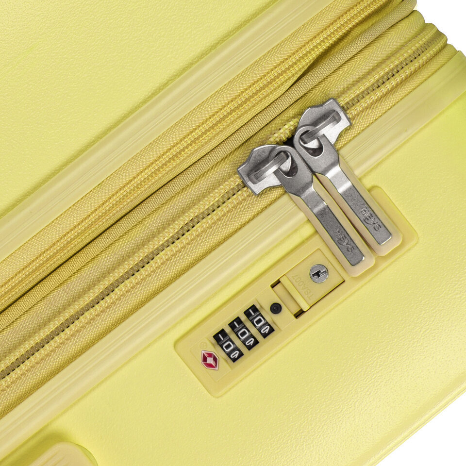 Pieni matkalaukku Heys Pastel Yellow, S, keltainen hinta ja tiedot | Matkalaukut ja -kassit | hobbyhall.fi