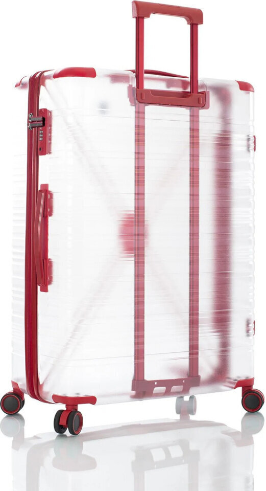 Iso matkalaukku Heys X-ray, L, kirkas/punainen hinta ja tiedot | Matkalaukut ja -kassit | hobbyhall.fi