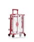 Pieni matkalaukku Heys X-ray, S, halkaistu/punainen hinta ja tiedot | Matkalaukut ja -kassit | hobbyhall.fi