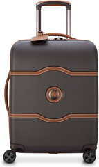 Pieni matkalaukku Delsey Chatelet Air 2.0, S, musta hinta ja tiedot | Matkalaukut ja -kassit | hobbyhall.fi