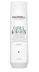Kosteuttava shampoo kiharille hiuksille Goldwell Dualsenses Curls & amp. Waves kosteuttava shampoo 250 ml hinta ja tiedot | Goldwell Hajuvedet ja kosmetiikka | hobbyhall.fi