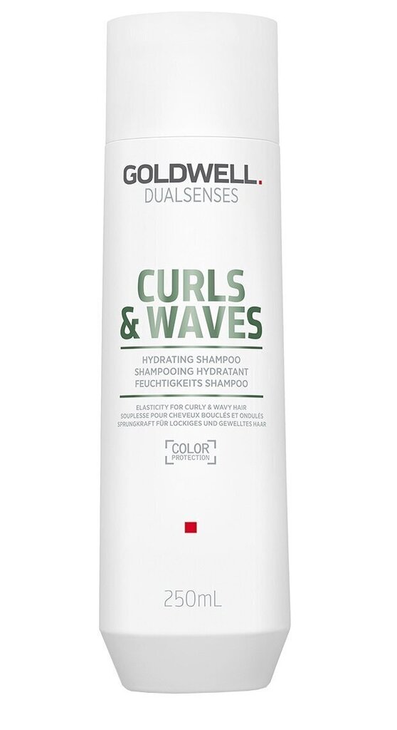 Kosteuttava shampoo kiharille hiuksille Goldwell Dualsenses Curls & amp. Waves kosteuttava shampoo 250 ml hinta ja tiedot | Shampoot | hobbyhall.fi