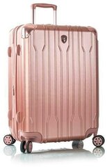Keskikokoinen matkalaukku Heys Xtrak, M, pinkki hinta ja tiedot | Matkalaukut ja -kassit | hobbyhall.fi