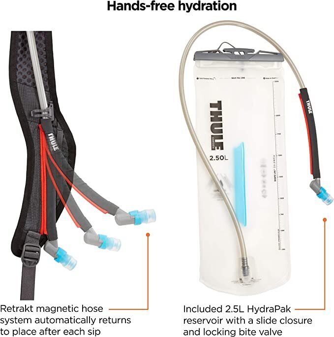 Pyöräilyreppu vesisäiliöllä Thule UpTake, 4 L hinta ja tiedot | Urheilukassit ja reput | hobbyhall.fi