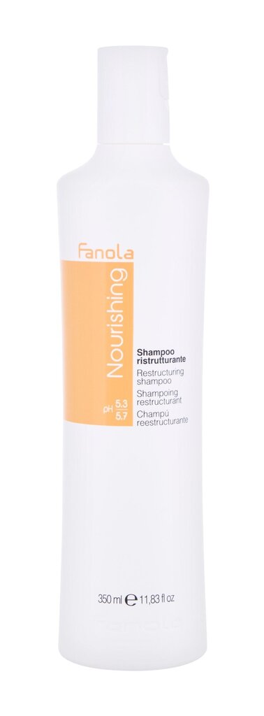 Elvyttävä ravitseva shampoo Fanola Nourishing Restructuring 350 ml. hinta ja tiedot | Shampoot | hobbyhall.fi