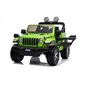 Kaksipaikkainen lasten sähköauto Jeep Rubicon 4x4, vihreä hinta ja tiedot | Lasten sähköautot | hobbyhall.fi