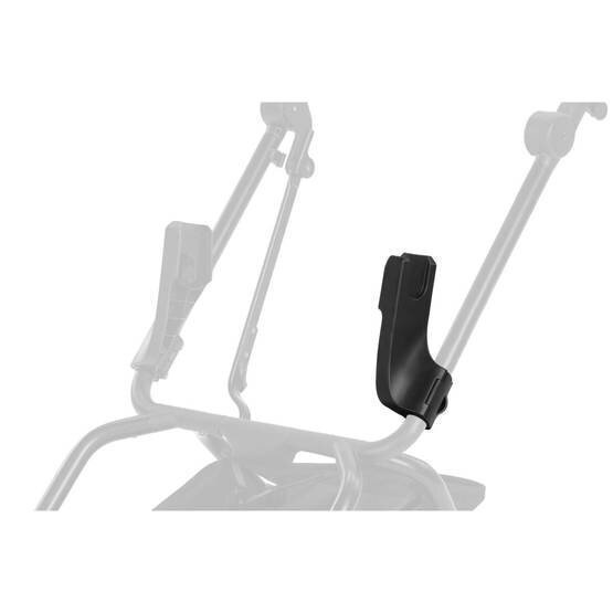 Cybex adapteriai Eezy S Line, black hinta ja tiedot | Vaunujen tarvikkeet | hobbyhall.fi