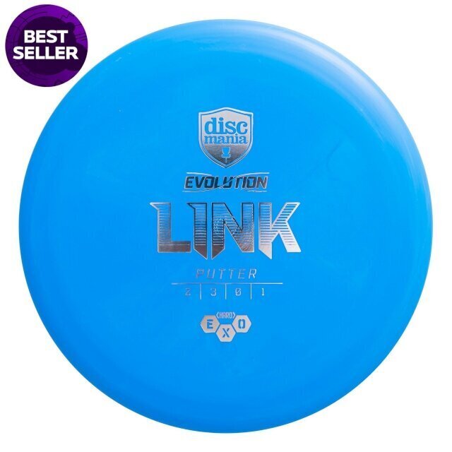 Diskgolfo diskas Discmania Evolution Hard Exo Link Putter hinta ja tiedot | Frisbeegolf | hobbyhall.fi