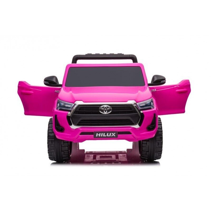 Tupla lasten sähköauto Toyota Hilux DK-HL860, pinkki hinta ja tiedot | Lasten sähköautot | hobbyhall.fi