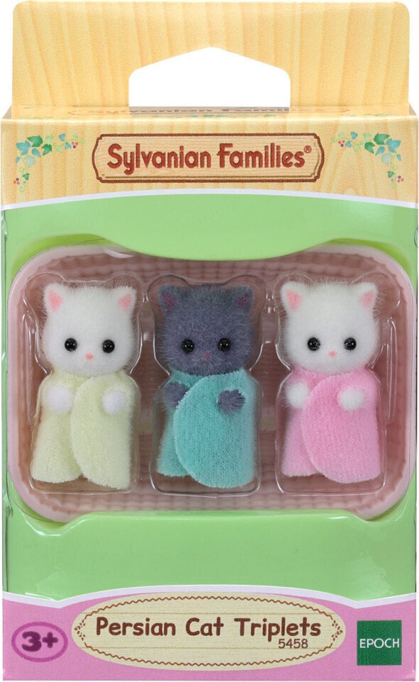 Figuurisarja Sylvanian Families Persiakissojen kolmoset hinta ja tiedot | Tyttöjen lelut | hobbyhall.fi