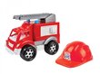 Tikaskypärä Firefighter, punainen hinta ja tiedot | Poikien lelut | hobbyhall.fi