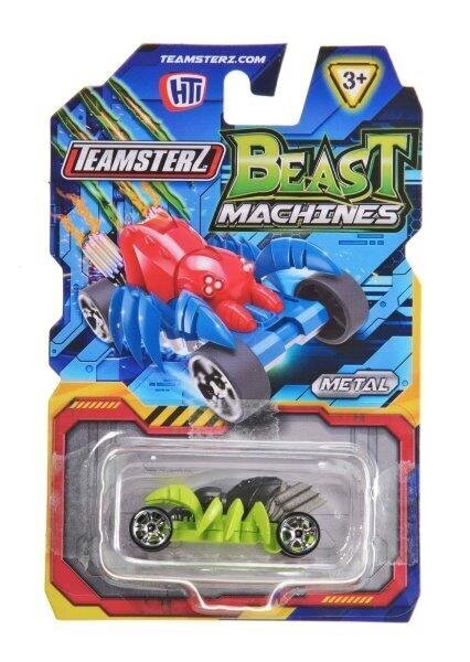 Metalliauto, 7,5 cm, Teamsterz Beast Machines hinta ja tiedot | Poikien lelut | hobbyhall.fi