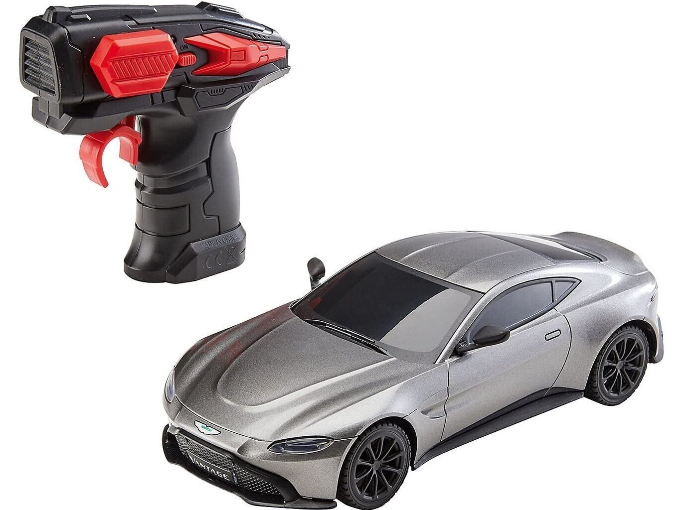 Radijo bangomis valdomas automobilis (RC) Aston Martin Vantage, 1/24, 24658 hinta ja tiedot | Poikien lelut | hobbyhall.fi