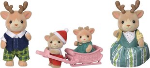 Figuurisarja Sylvanian Families Deer perhe hinta ja tiedot | Tyttöjen lelut | hobbyhall.fi