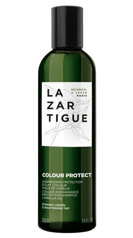 Väriä ja kiiltoa säilyttävää shampoo Lazartigue Colour Protect, 250 ml hinta ja tiedot | Shampoot | hobbyhall.fi