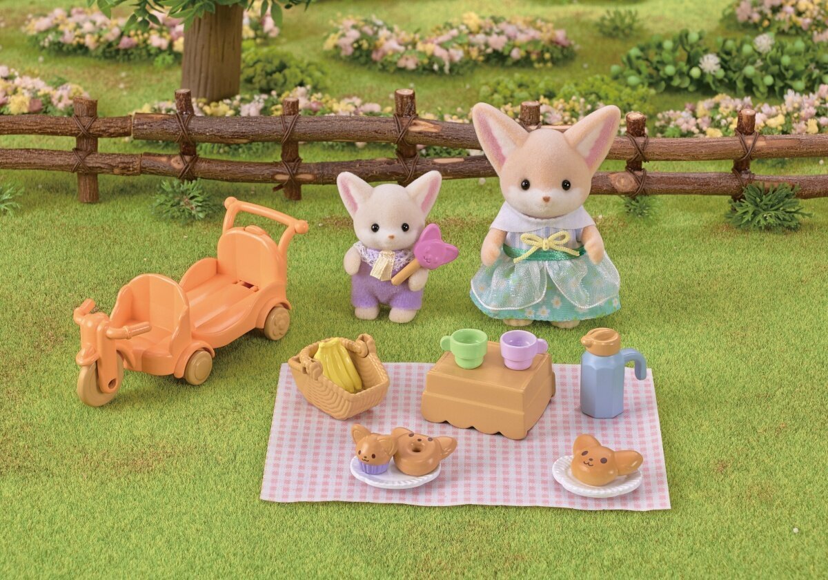 Figuurisetti Sylvanian Families Picnic setti hinta ja tiedot | Tyttöjen lelut | hobbyhall.fi