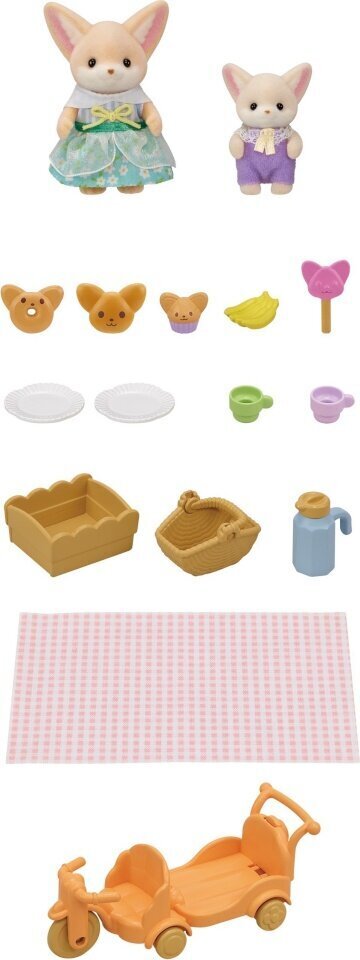 Figuurisetti Sylvanian Families Picnic setti hinta ja tiedot | Tyttöjen lelut | hobbyhall.fi