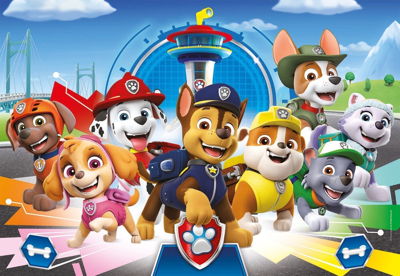 Clementoni palapeli Paw Patrol 180 palaa hinta ja tiedot | Palapelit | hobbyhall.fi