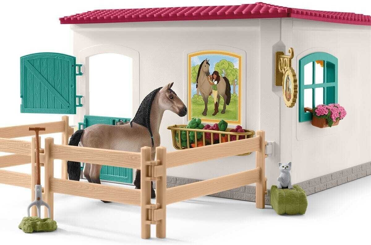 Schleich Horse Club ratsastajan huone eläinhahmoineen hinta ja tiedot | Tyttöjen lelut | hobbyhall.fi