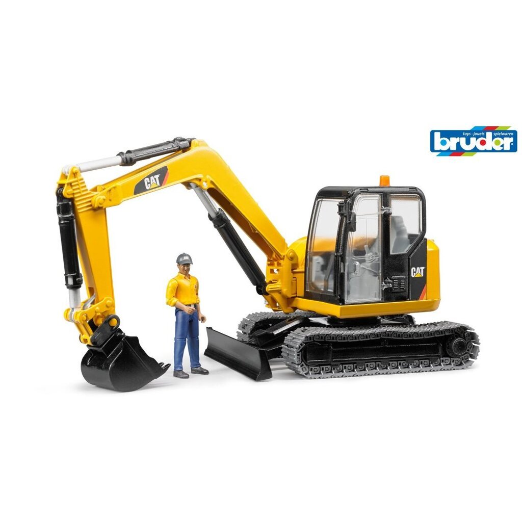 CAT Mini Kaivinkone Worker Kuva hinta ja tiedot | Poikien lelut | hobbyhall.fi