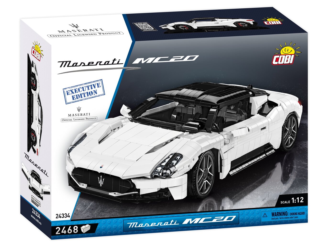 Rakennussetti Cobi Maserati MC20 - Executive Edition, 1/12, 24334 hinta ja tiedot | LEGOT ja rakennuslelut | hobbyhall.fi