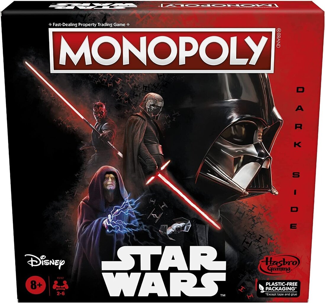 Monopoly Star Wars Dark Side Edition hinta ja tiedot | Lautapelit ja älypelit | hobbyhall.fi
