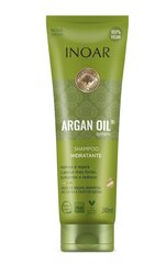 Voimakkaasti kosteuttava shampoo arganöljyllä INOAR Argan Oil 240 ml hinta ja tiedot | Shampoot | hobbyhall.fi