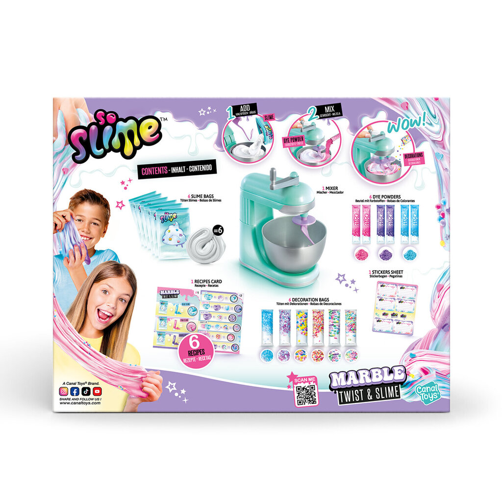 Limasekoitin Slime Game Set hinta ja tiedot | Kehittävät lelut | hobbyhall.fi