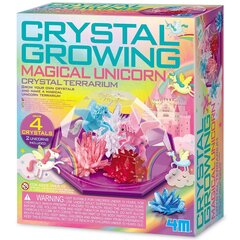 Creative Kit 4M Magic Unicorn Crystal Terrarium hinta ja tiedot | 4M Lapset | hobbyhall.fi