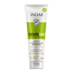 Palauttava shampoo INOAR CicatriFios Shampoo 240 ml hinta ja tiedot | Shampoot | hobbyhall.fi