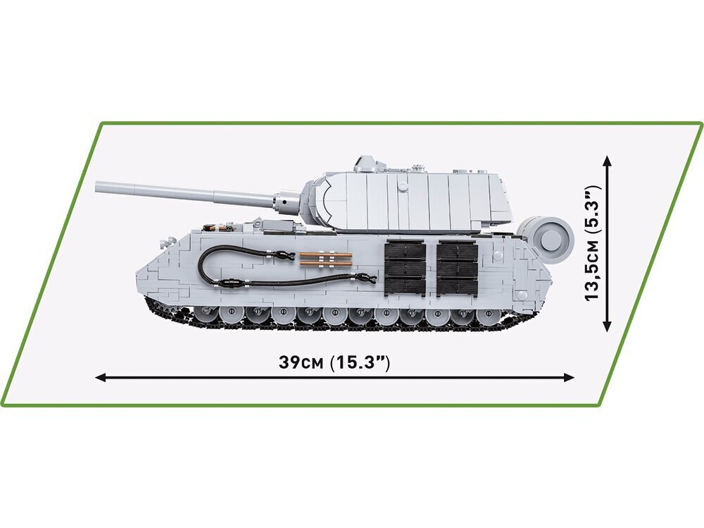 Rakennussetti panssarivaunu Cobi Panzer VIII Maus, 1/28, 2559 hinta ja tiedot | LEGOT ja rakennuslelut | hobbyhall.fi