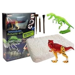LeanToys Dinosaur Tyrannosaurus Rex arkeologinen setti hinta ja tiedot | Kehittävät lelut | hobbyhall.fi